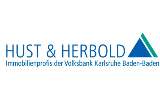 Logo von Hust und Herbold - Immobilienprofis der Volksbank Karlsruhe Baden Baden